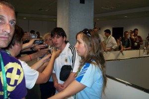 con Messi
